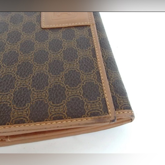 VINTAGE Celine Macadam Long Wallet - Picture 5 of 12